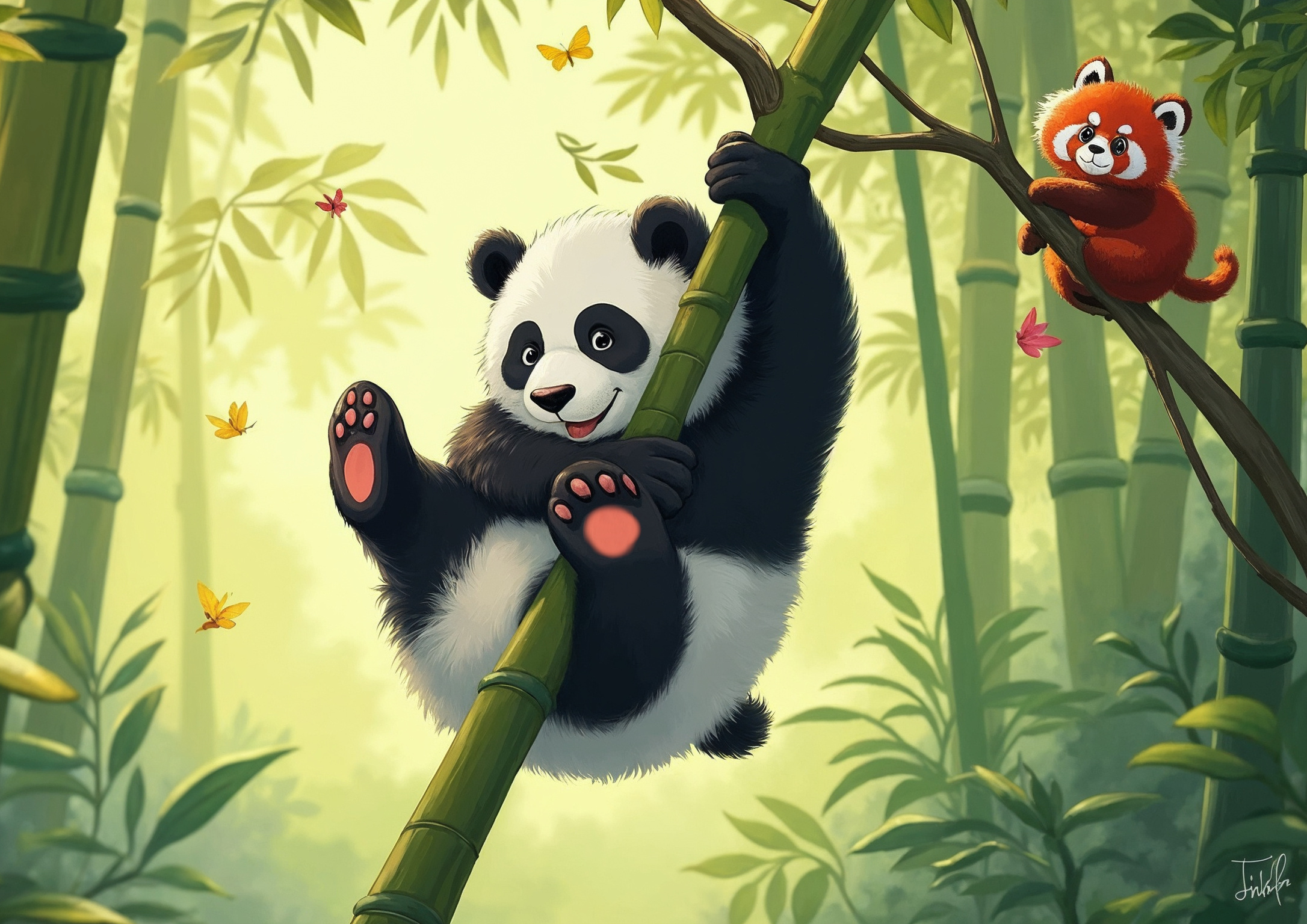 Panda poszter