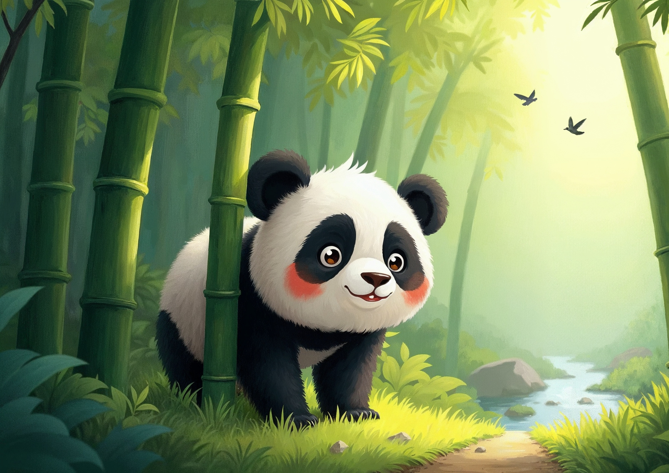 Panda maci poszter